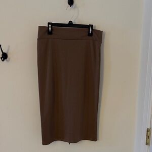 Tan “Azules” skirt, size medium.